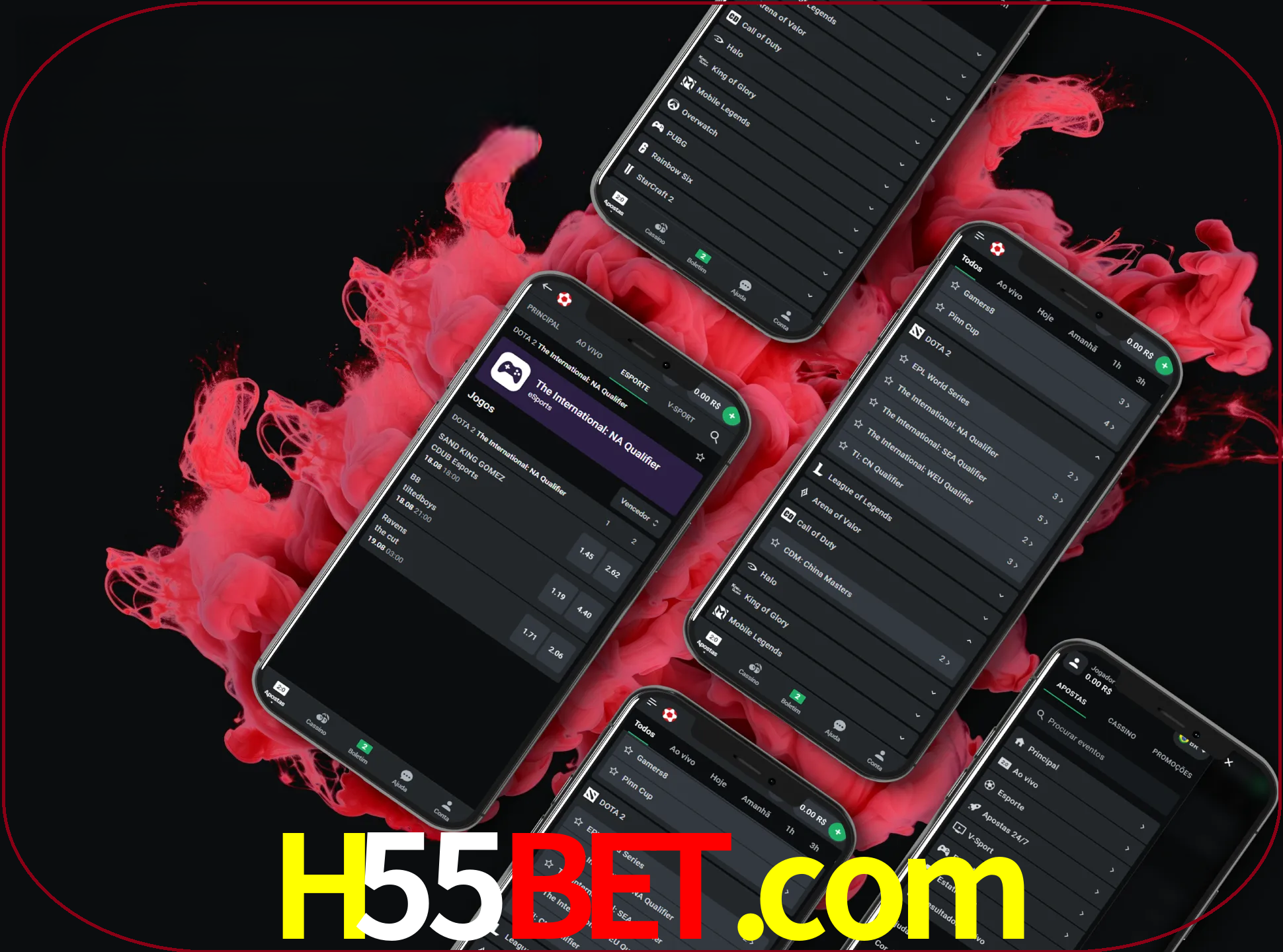 Se o seu smartphone não for compatível com a aplicação, esta opção do h55bet ajudá-lo-á a desfrutar do jogo.