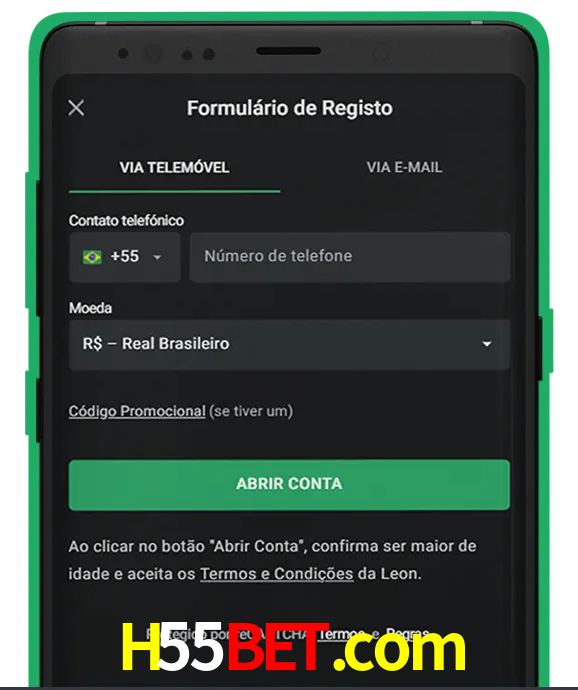 Cadastre-se em LeonBet seguindo passos simples.
